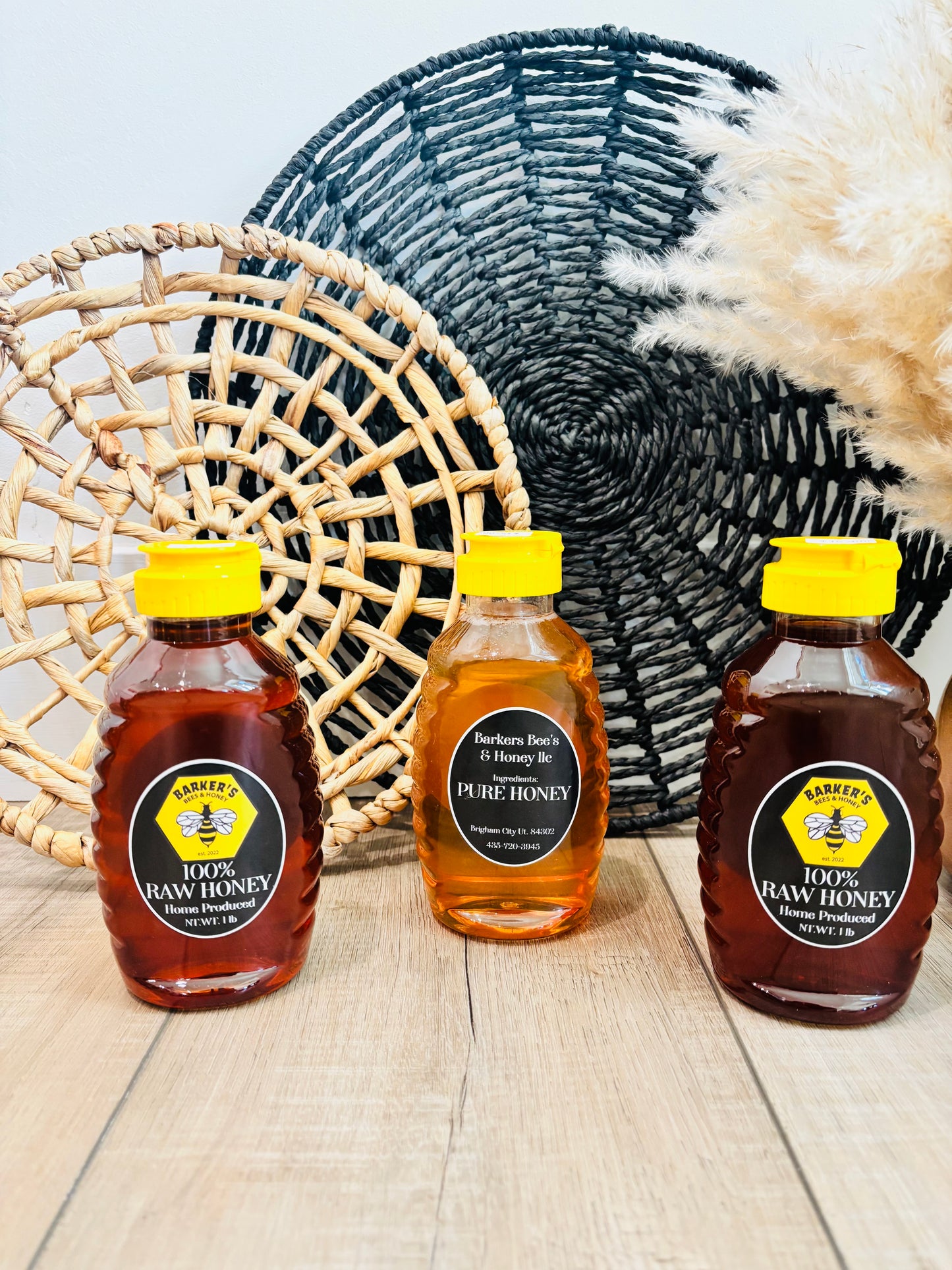 16 oz. Pure Raw Honey